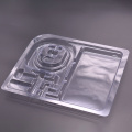 Transparent square medical plastic box