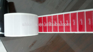 custom silver lighter VOID sticker warranty label