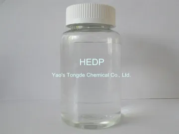 Colorless To Light Yellow Transparent Liquid Hedp Acid , Cas 2809-21-4 , 1-diphosphonic Acid