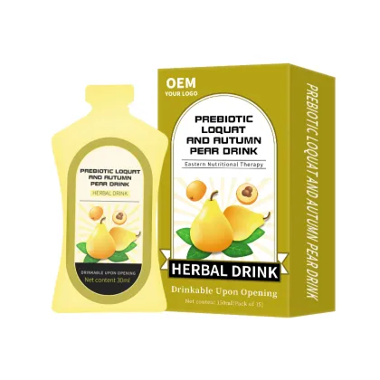 OEM RTS Loquat Autumn Pear Drink: Whitening Skin Vitamins for Health