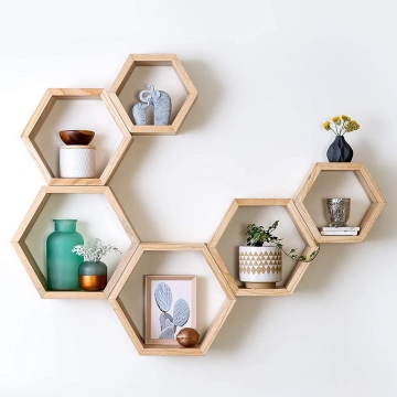 Wooden Crate and Shelf Home Decor