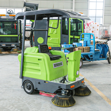 S12 Industrial Electric Small Floor Riding Road Sweeper