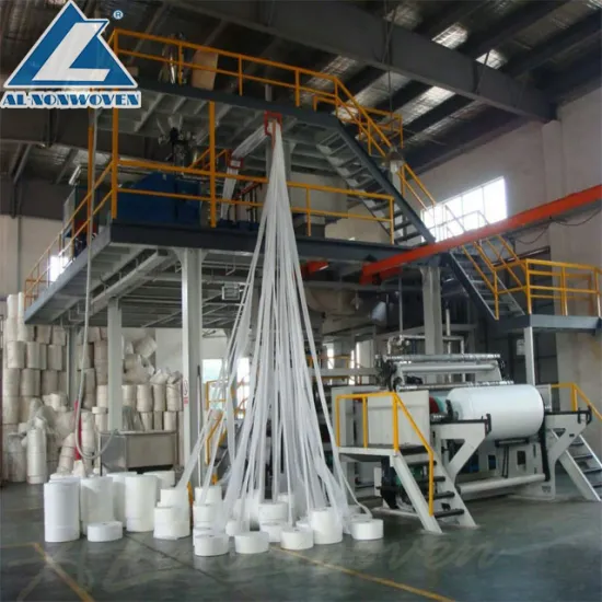 AL-3200SS High Output PP Spunbond Nonwoven Fabric Making Machine