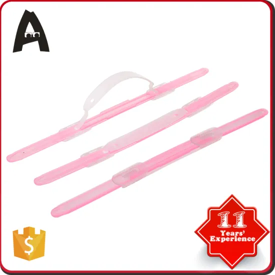 High quality Transparent plastic color paper fastener