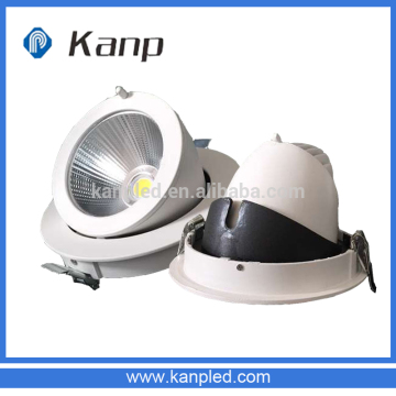 9W 20W 30W High CRI Rotatable Gimbal LED COB Recessed Downlight