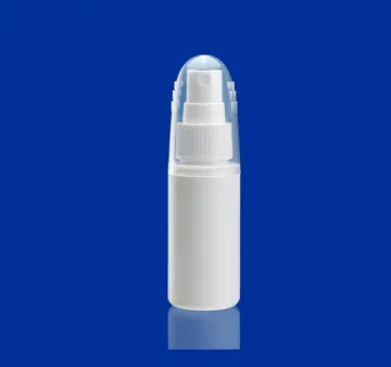 white  PE  bottle with cap