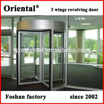 3 wings & 4 wings manual revolving doors
