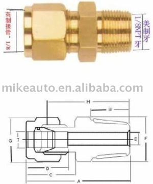 Brass Fitting (Hose Fitting)