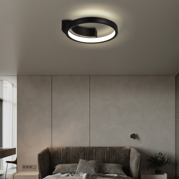 Minimalist Modern Aluminum Round LED Ceiling Lights