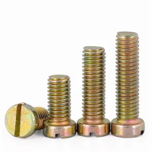 Carbon Steel Slotted Hex Bolts