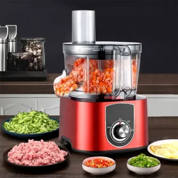Stainless Steel Automatic Kitchen Slicer and Chopper