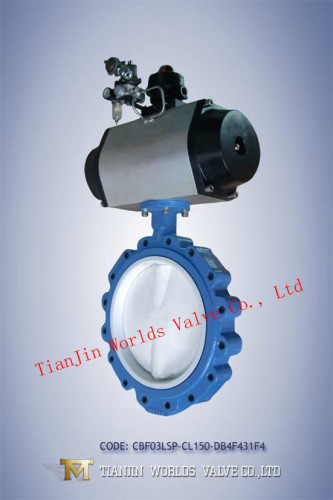 Pneumatic Lugged Butterfly Valve