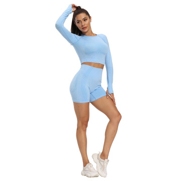 Jacquard Seamless Yoga Wear