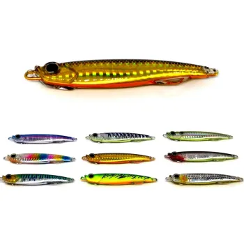 New 3+7 Epoxy Resin Jigs Lures 90mm 40g Vertical Jigging Sinking Bait for Seawater
