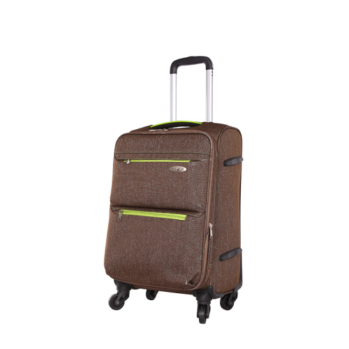 Customzied 3pcs spinner nylon lightweight travel luggage