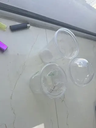 Transparent Disposable PET cups juice cups, yogurt cups milk tea cups
