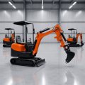 1.2Ton Gölgelikli Sıfır Kuyruk Mini Ekskavatör