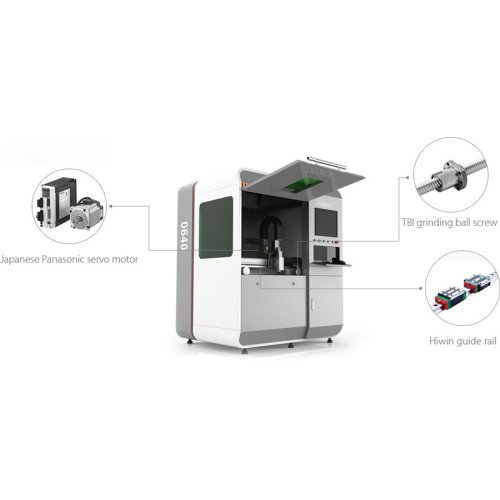 Mini máquina de corte a laser de fibra CNC