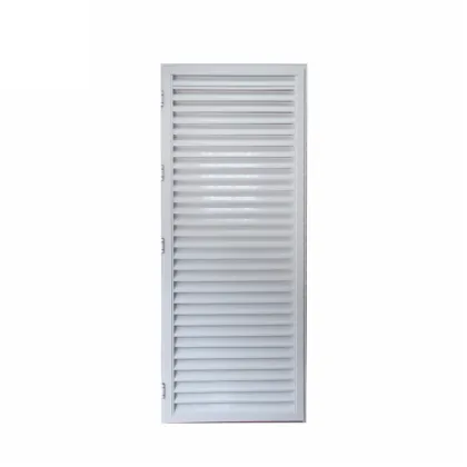 German Decorative Exterior Glass Louvre Windows with Double Blinds - Stock Availability