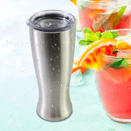 Double Wall Vacuum Insulated Pilsner Beer Tumbler
