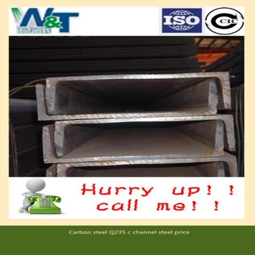 Carbon steel Q235 c channel steel price