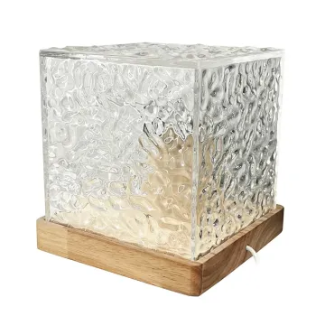 Water Ripple Pattern Factory Wholesale Night Light – Cube Projector Lamp for Desk Decoration