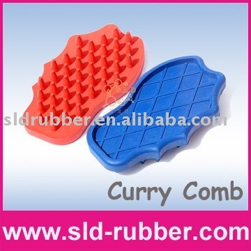 Horse Rubber Grooming Brush