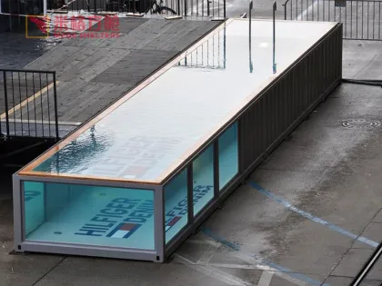 portable container captain pool bar