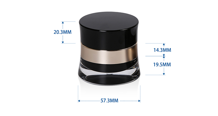 30 g Acrylic Cosmetic Plastic Jar For Skincare