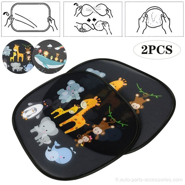 Dernier Sunshade de voiture de dessin animé PVC non tissé