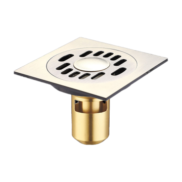 Stainless Steel Bathroom Floor Drain with Backflow Preventer