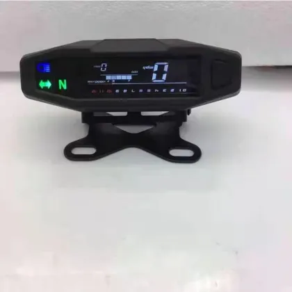 12V Universal Digital LCD Motorcycle Meter