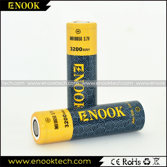 Enook 3200mah 18650 Rechargeable Battery for Mod