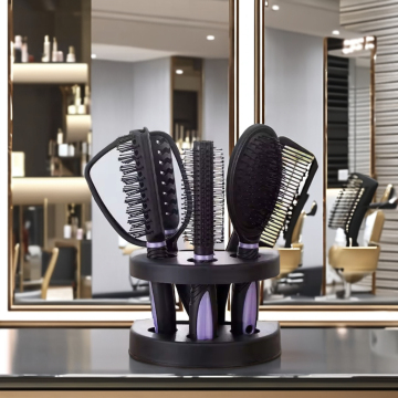 Professional 5 PCS Comb Brush Kit - Wholesale Cheap Hair Styling Kit with Scalp Massage