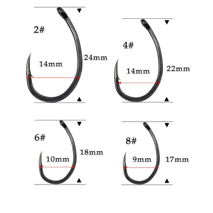 New Arrival Fishing Accessories: Hooks for Sea, Bass, and Carp Fishing