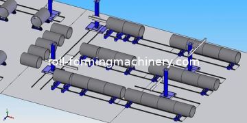 Wind Tower Production Line  Have Welding Manipulator And Welding Rotator