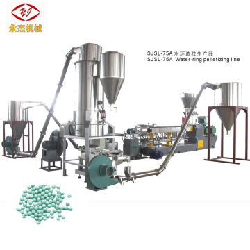High Output Twin Screw PP PE Filler Master Batch Machine