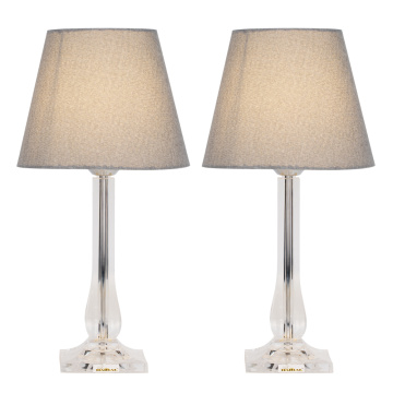 Modern Bedside Table Lamps with Acrylic Base