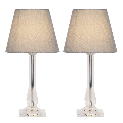 Modern Bedside Table Lamps with Acrylic Base