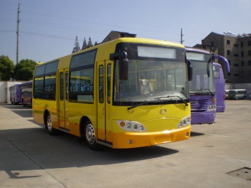 Diesel Inner City Buses 105 Kw  With Dry Type Spring, Cummins Engine