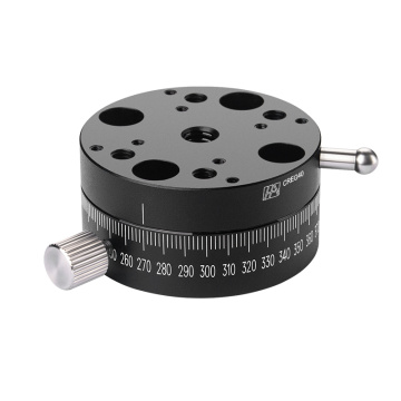 Masă rotativă din aliaj de aluminiu de înaltă precizie pentru axa R de 40 mm