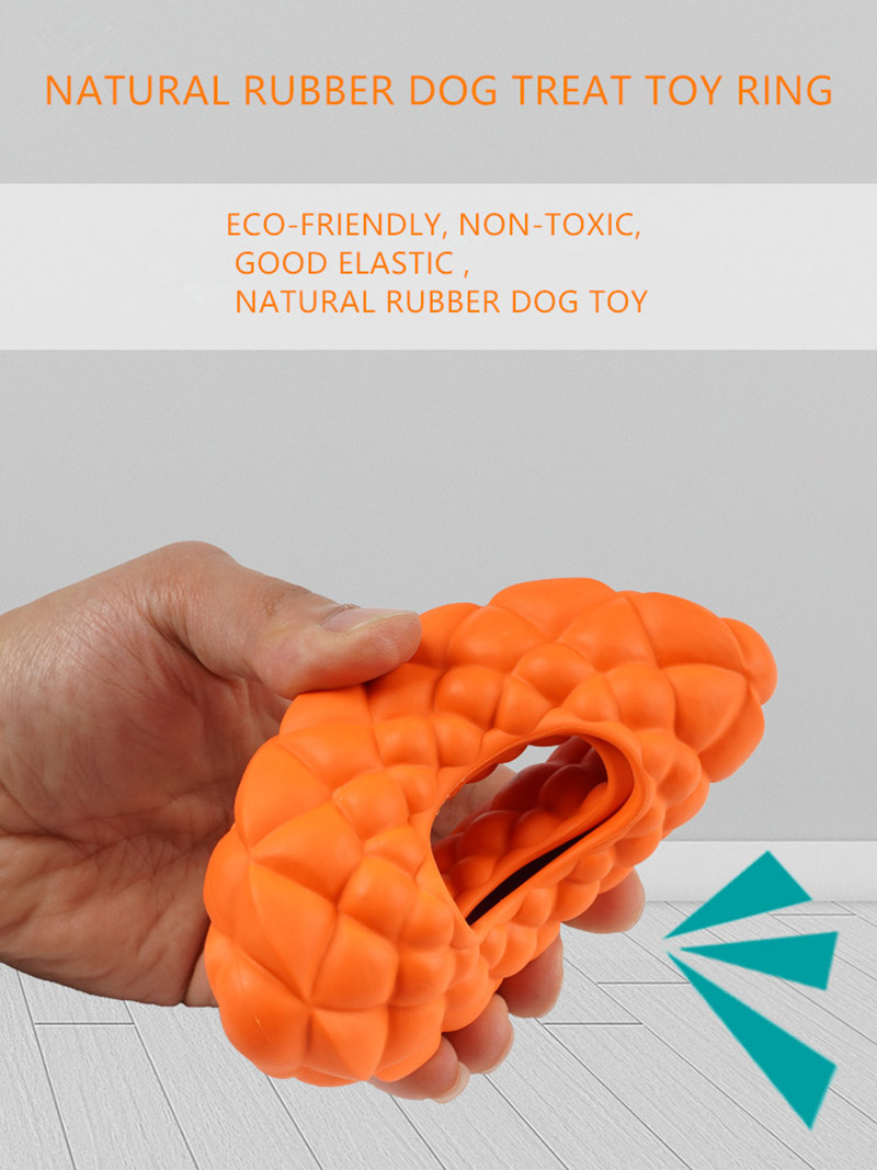 Natural Rubber Dog Chewy Toy