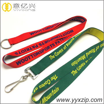 Jacqurad printing logo design medal braided neck lanyard