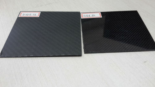 High modulus and strength carbon fiber board