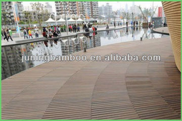 Hot sale outdoor strand woven bamboo flooring