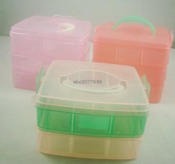 Acrylic plastic food container/Clear plastic container/lunch box