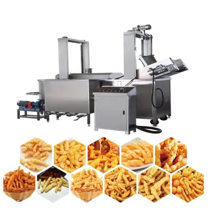 Cheetos Twist Snacks and Kurkure Snack Making Equipment