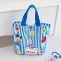 Tot Tote Canvas Fashion Striped Custom