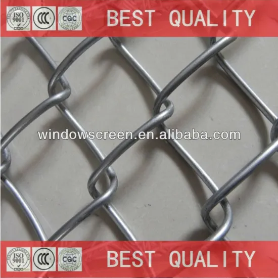 diamond shape chain link fence
