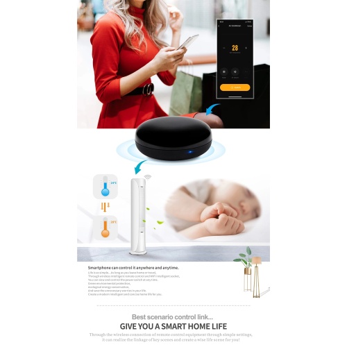 HFSecurity smart home IR remote controller tuya solution